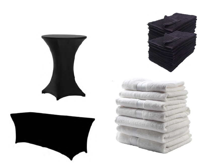 TOWELS — Towels, table clothes and more
