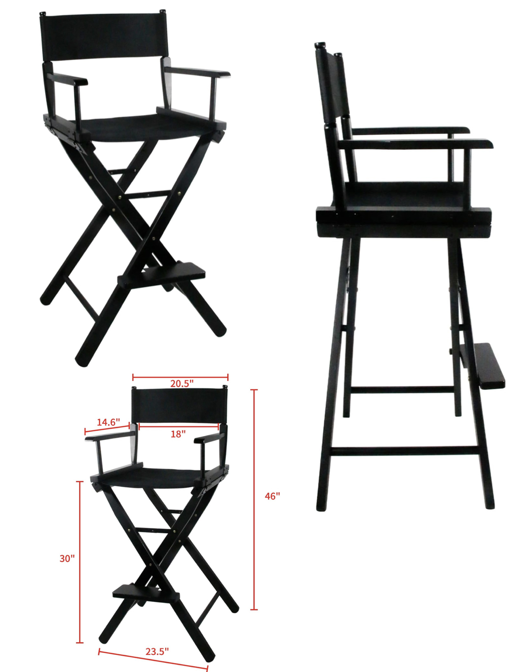 TALL DIRECTOR CHAIR