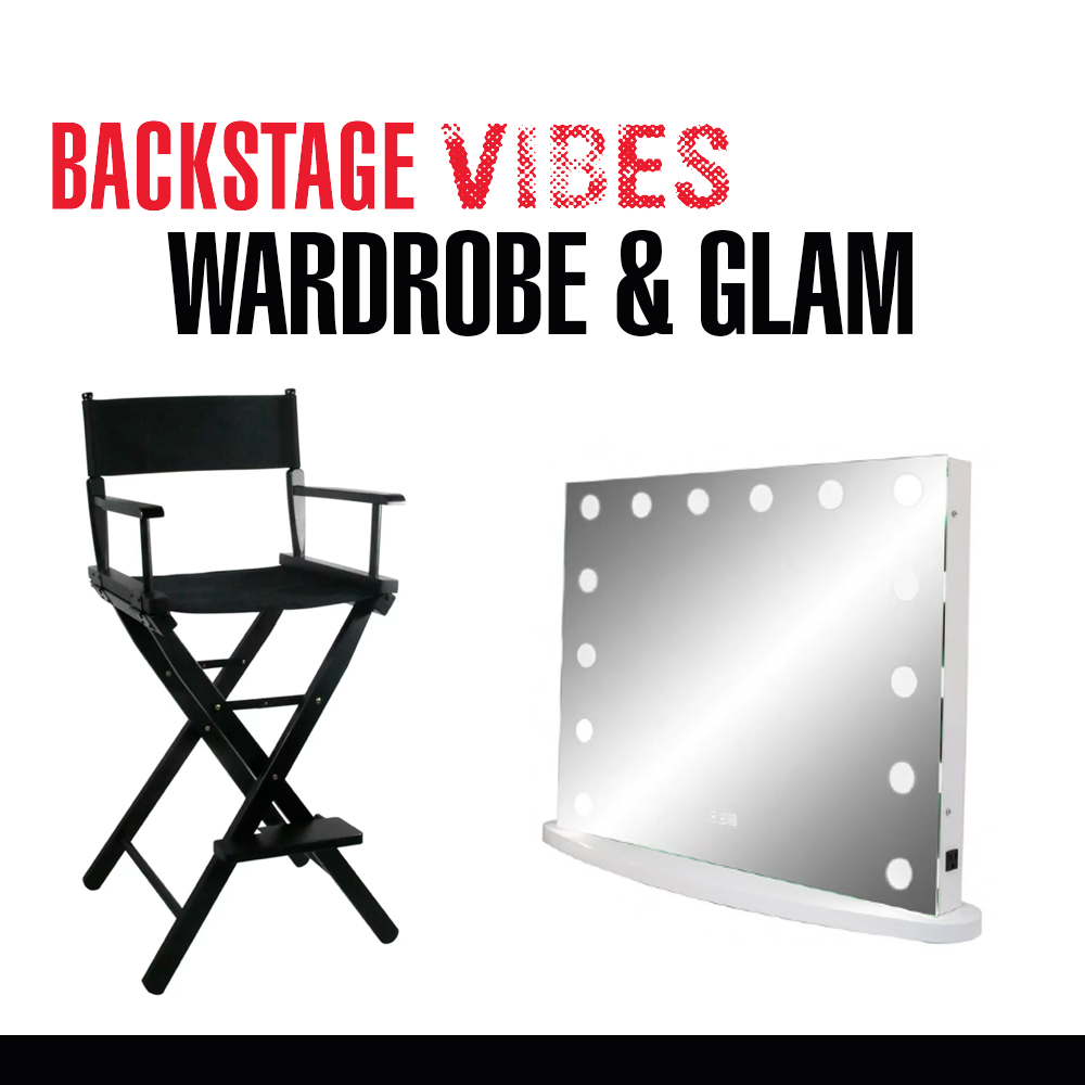 MIRRORS, CHAIRS, WARDROBE & GLAM