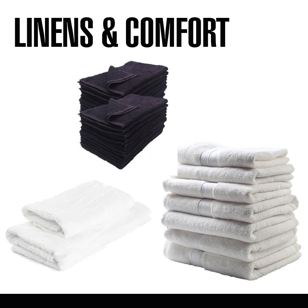 TOWELS, VARIOUS SIZES AND KINDS